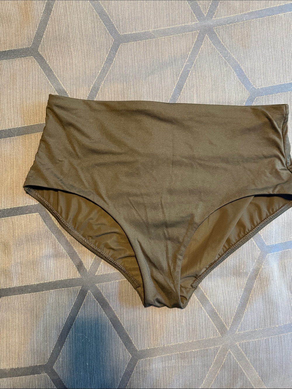 Athleta Black High-Waist Full Coverage Bikini Bottoms NWOT